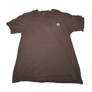 🆕 Carhartt Brown Plain Pocket Tee